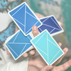 Flexible Gradients Blue Playing Cards by TCC