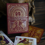 Shakespeare (Burgundy) Playing Cards