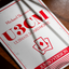 Michael Skinner's Ultimate Bicycle Jumbo 3 Card Monte (Red) by Murphy's Magic - Trick
