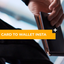 Modern Card to Wallet Insta (Black) by Quiver