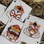 BICYCLE CHKNS & CROWNS PLAYING CARDS