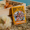 BICYCLE CHKNS & CROWNS PLAYING CARDS