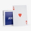 Cap Logo (Navy) ANYONE Playing Cards
