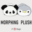 Morphing Plush (Panda to Penguin Grey) by Jackie Zhao and JT Magic