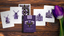 Grand Tulip Purple Playing Cards by Dutch Card House Company