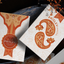 Paisley Ton sur Ton Poudre Orange workers Deck