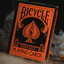 Bicycle Reverse (Orange) Playing Cards