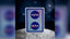NASA HOLOGRAPHIC FOIL "MEATBALL" LOGO PLAYING CARDS