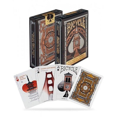 Bicycle Architectural Wonders Playing Cards by US Playing Card Co.