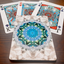 Bicycle Kaleidoscope Blue Playing Cards