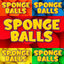 Penguin Sponge Balls