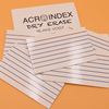 Six Acro Index (3"x5") - Dry Erase