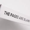 The Pages Are Blank by Michael Feldman - Book