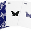 Butterfly Playing Cards Marked (Blue) 3rd Edition by Ondrej Psenicka