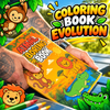 Coloring Book Evolution - Safari Edition
