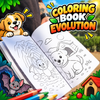 Coloring Book Evolution - Safari Edition