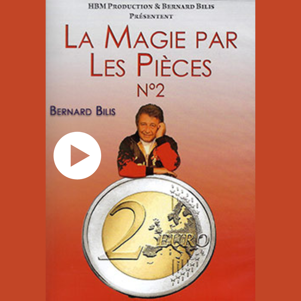 DVD Bernard Bilis - La Magie Par Les Pièces N°1 | 9 Tours Expliqués, Techniques De Base, 80 Min