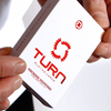 TURN (Red) Playing Cards by Mechanic Industries - Trick