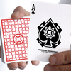 TURN (Red) Playing Cards by Mechanic Industries - Trick