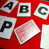 Alphabet Playing Cards Bicycle No Index by PrintByMagic - Trick