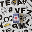 Bicycle Special LETTERS Blue Playing Cards (plus 10 Online Effects)