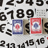 Bicycle Special NUMBERS Blue Playing Cards (plus 11 Online Effects)
