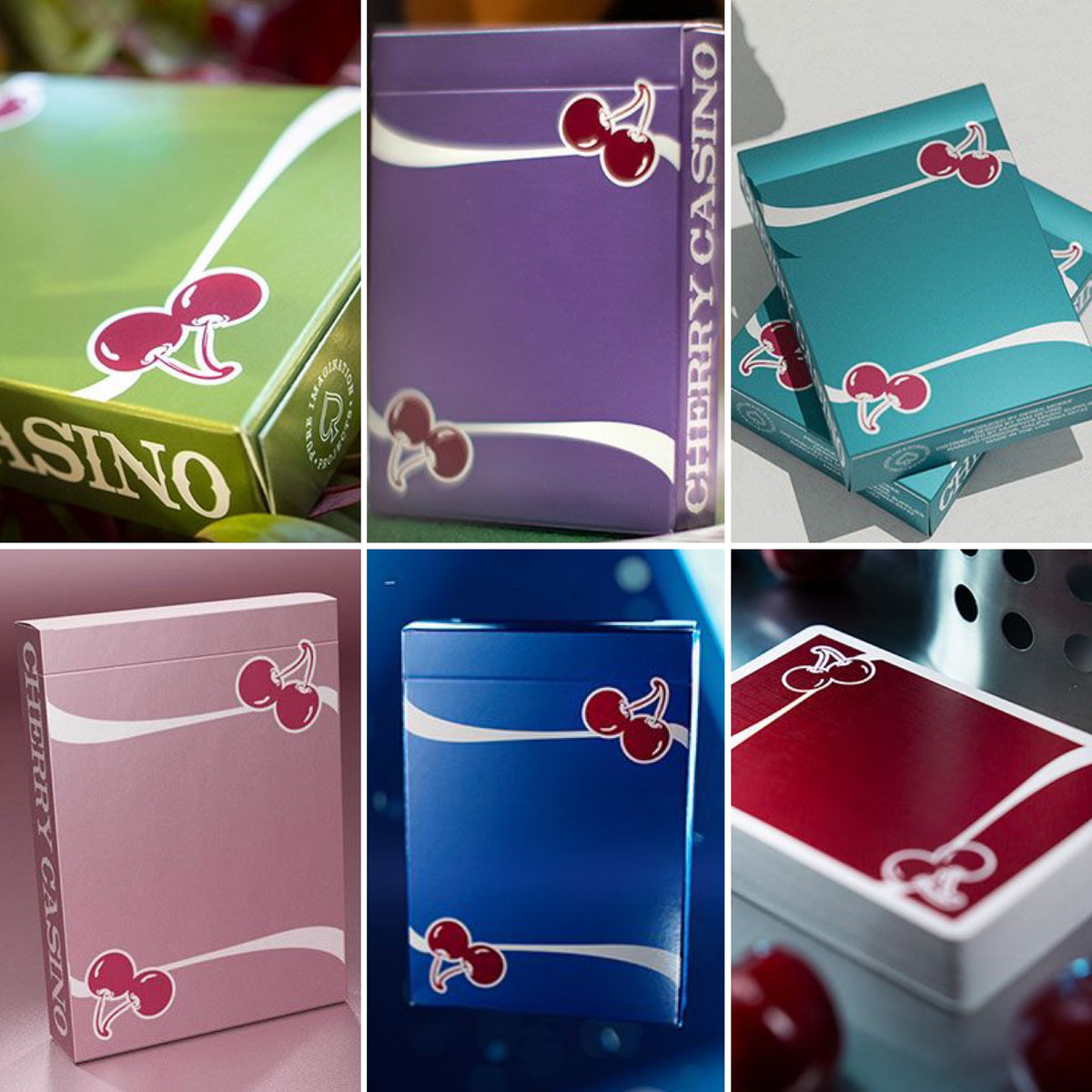 Cherry Casino Summerlin Sunset (Orange) Playing Cards by