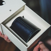 chop cup cuir tcc noir balles baseball aimant gobelet