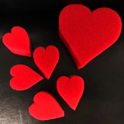 Sponge Heart Set (Red) by Goshman
