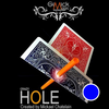 CRAZY HOLE Blue (Gimmick and Online Instructions) by Mickael Chatelain - Trick