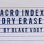Acro Index Dry Erase Large 5"x8"(Gimmicks and Online Instructions) by Blake Vogt - Trick