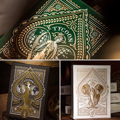 Tycoon Playing Cards (Ivory) by theory11