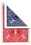 Carte Bicycle Double Dos Bleu / Rouge