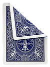 Carte Bicycle Double dos Bleu