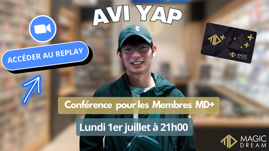 REPLAY de la conférence privée d'Avi YAP