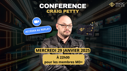 REPLAY de la conférence privée de Craig Petty
