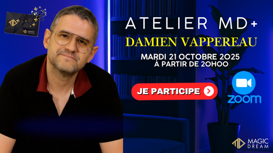 💻 MD+ : VOTRE ACCÈS (LIVE) A L'ATELIER DE DAMIEN VAPPEREAU EST DISPO ! 🤗