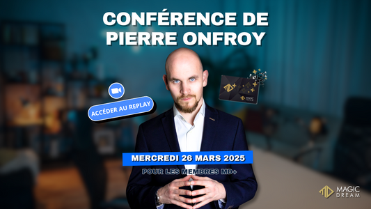 Replay de la conférence de  Pierre Onfroy !