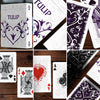 White Tulip Playing Cards Dutch Card House Company