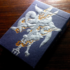 Sumi Kitsune Myth Maker (Blue Craft Letterpressed Tuck) Playing Cards by Card Experiment