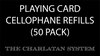 Playing Card Cellophane Refills (50 Units)