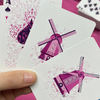 White Tulip Playing Cards Dutch Card House Company