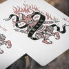 666 V4 (Rose Gold) Playing Cards by Riffle Shuffle