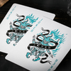 666 V4 (Cyan) Playing Cards by Riffle Shuffle