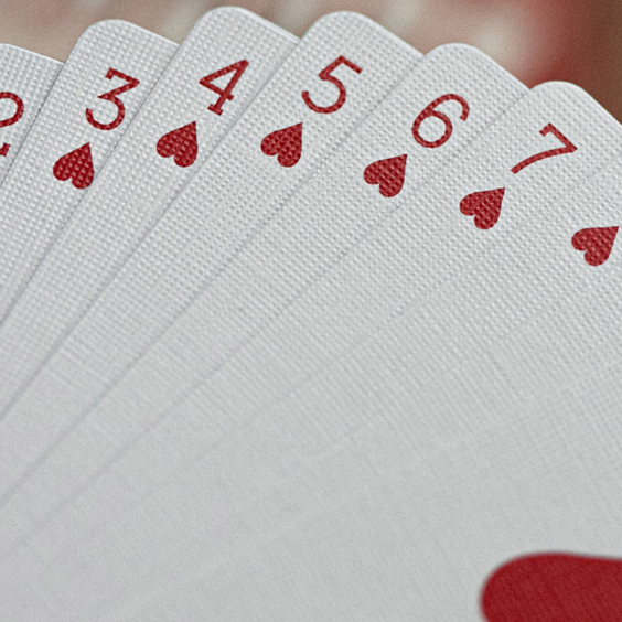 Cartes à jouer Evolution - Rouge Cartes à jouer Evolution - Rouge