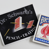 Dr. Schwartz's Pencil-Tration (Gimmicks and Online Instructions) by Martin Schwartz - Trick (Deck color may vary)