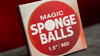 Magic Sponge Balls 4PK RED 1" by Murphy's Magic