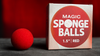 Magic Sponge Balls 4PK RED 1" by Murphy's Magic