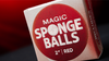 Magic Sponge Balls 4PK RED 1" by Murphy's Magic