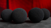 Magic Sponge Balls 4PK BLACK 1" by Murphy's Magic